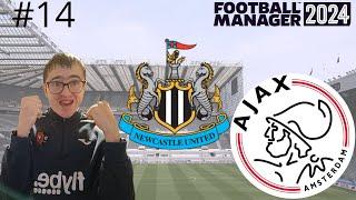 QUALIFYING FOR THE KNOCKOUTS | PART 14 | FM24 NEWCASTLE | FOOTBALL MANAGER 24