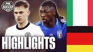 Italy vs. Germany UEFA Nations League Highlights | FOX Soccer