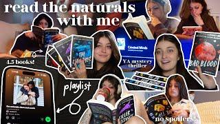 FALL READING VLOG: read the entire natural series with me! *spoiler free* ️‍