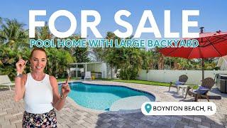  147 SW 25th Ave, Boynton Beach Pool Home FOR SALE!  |  Boynton Beach Real Estate