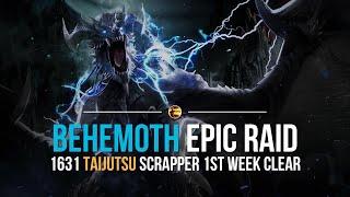 LOST ARK: behemoth epic raid (1st week clear) taijutsu scrapper