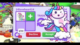 OMG!!  7 BEST OFFERS FOR NEON UNICORN!  Adopt Me - Roblox