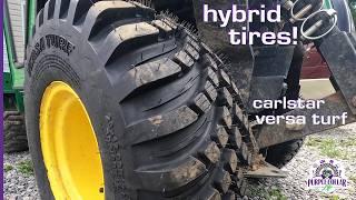 Carlstar Versa Turf tractor tires - I should have done this years ago