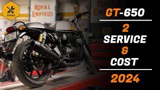 Continental GT 650 2nd service & Cost