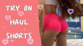 TRY ON HAUL SHORTS/ GYM SHORTS/ YOGA SHORTS