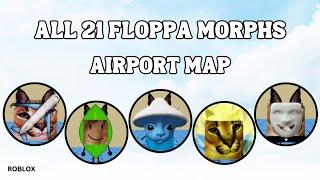 How To Find All Floppas in Airport Map | Roblox Find The Floppa Morphs