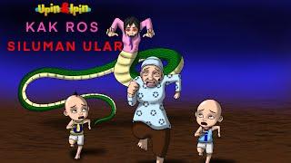 Kak Ros UPIN & IPIN menjadi Ratu siluman ular | cerita horor kartun #kartunhantu