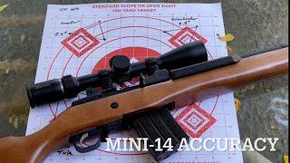 RUGER MINI-14 RANCH **ACCURACY TEST**