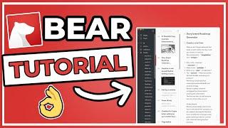 BEAR 2 NOTES APP TUTORIAL - How To Take Beautiful Notes (In Just 9 Minutes!)