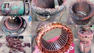 Old generator restoration japani alternator 30kva rewinding siddiq engineering