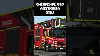 Chermside Firetruck Responding - QLD Australia