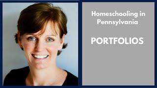 PORTFOLIOS - PA Homeschool Law