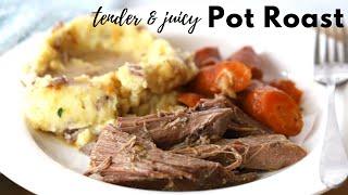 Best Rump Roast in the Crock pot {Homemade Gravy Recipe}