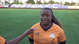 Kanyemba praises Copper Princesses' focus in 3-0 triumph over Tanzania