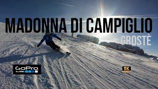 Madonna di campiglio | Sciando sul Grostè al tramonto