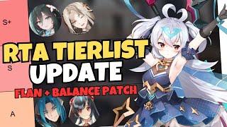 Legend RTA Tierlist Update | Flan + Balance Patch