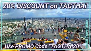 Explore the BEST of Bangkok with TAGTHAi and Get 20% OFF Your Daypass NOW