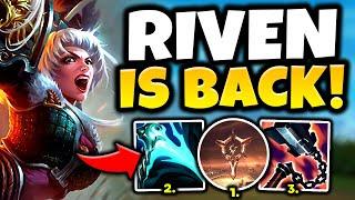 RIVEN CRIT BUILD RETURNS!! ONE COMBO = ONE KILL (HILARIOUS) - S12 Riven TOP Gameplay Guide