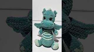 πλεκτος δράκος..dragon crochet... вязаный дракон... #amigurumi #crochet #амигуруми #вязание #dragon