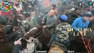 KOK-BORU Turkic Horse Game, ROUGHEST SPORT IN THE WORLD ( WARNING: Extreme Violence ) Kyrgyz Masters