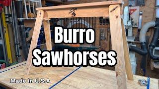 Burro Sawhorses | First Look!