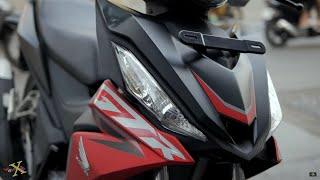 Honda Supra GTR 150 V2 - Matte Red Black - Walkaround