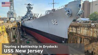 A Drydocked Battleship - What's below the waterline?