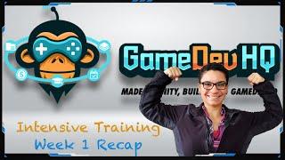 #GameDevHQ Intensive Training Week 1 Recap