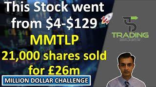 This Stock went from $4 to $129. MMTLP  21,000 shares sold for $21m. Watchlist review