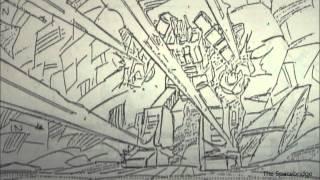 Transformers Animated Movie Ultra Magnus Original Storyboarded Death Deleted Scene 1986