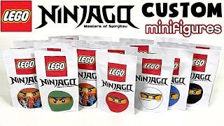 LEGO Ninjago Minifigures - 20 Bags. Build and Review