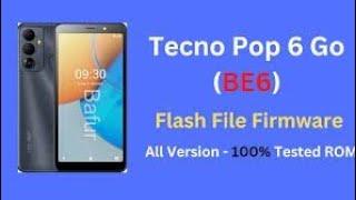 Tecno POP 6 Go factory reset