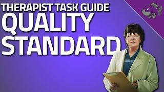 Quality Standard - Therapist Task Guide - Escape From Tarkov