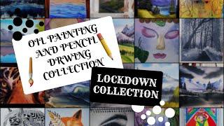 Oil painting and realistic pencil drawing collection| Kirti's Art