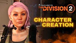 The Division 2 - ATTRACTIVE FEMALE CHARACTER CREATION (GUIDE)