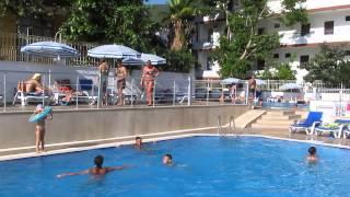 Palmera Kleopatra Beach 3* hotel pool.Alanya Turkey/Бассейн отеля Palmera Kleopatra Beach 3*