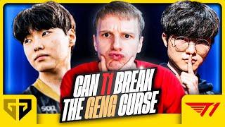 CAN T1 BREAK THE GENG CURSE?? - T1 VS GENG - WORLDS 2024 SEMI FINALS - JANKOS