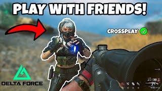 HOW TO PLAY WITH CROSS PLATFORM FRIENDS IN DELTA FORCE HAWK OPS (MULTIPLAYER)