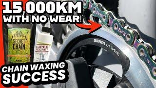 15,000km on ONE Chain!? // Bike Chain Waxing Success!