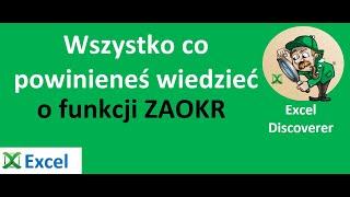 Excel - Funkcja ZAOKR i zaokrąglanie liczb - porada 396