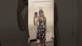 Realistic trying on my thrift finds lol