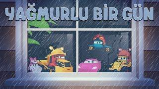 Yağmurlu Bir Gün ️  Homur ve Gumur - Çocuklar için Çizgi Film