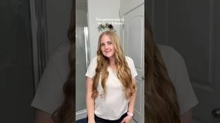 Confident curls in less than 10 minutes 🫶 #curlingiron #longhair #hairstyle #strawberryblonde