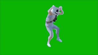 MARSHMELLO FORTNITE / МАРШМЕЛЛО из ФОРТНАЙТ на ЗЕЛЕНОМ ФОНЕ