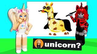 Guess The SABOTAGED Pet Drawing To Get It For FREE In Adopt Me! (Roblox)