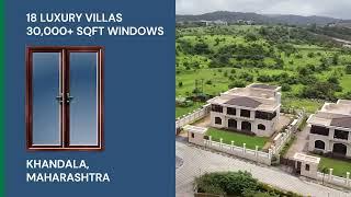 Fenova uPVC Wooden Finish Windows in Khandala-Lonavala