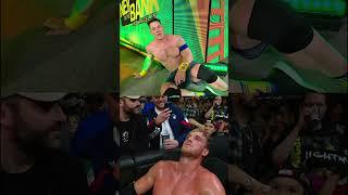 The agony of defeat for John Cena and Logan Paul... 