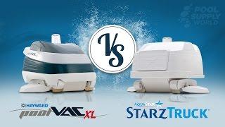 Hayward Pool Vac XL vs. AquaStar StarzTruck