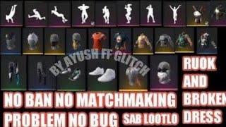 Free Fire RUOK FF Dress Glitch After UpdateFree Fire RUOK FF Bundle GlitchDATA CONFIG FF