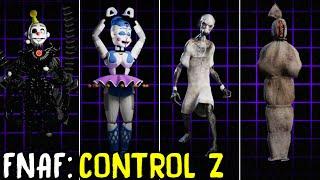 FNAF: Control Z - All Jumpscares & Extras